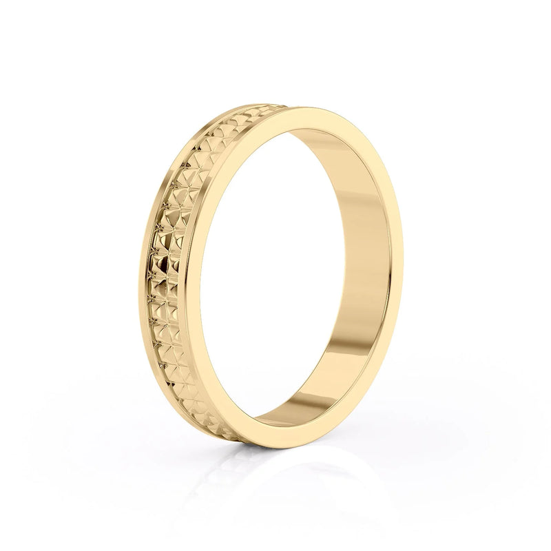 Statement Wedding Band for Men
