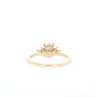 Emerald Diamond Alternative Ring