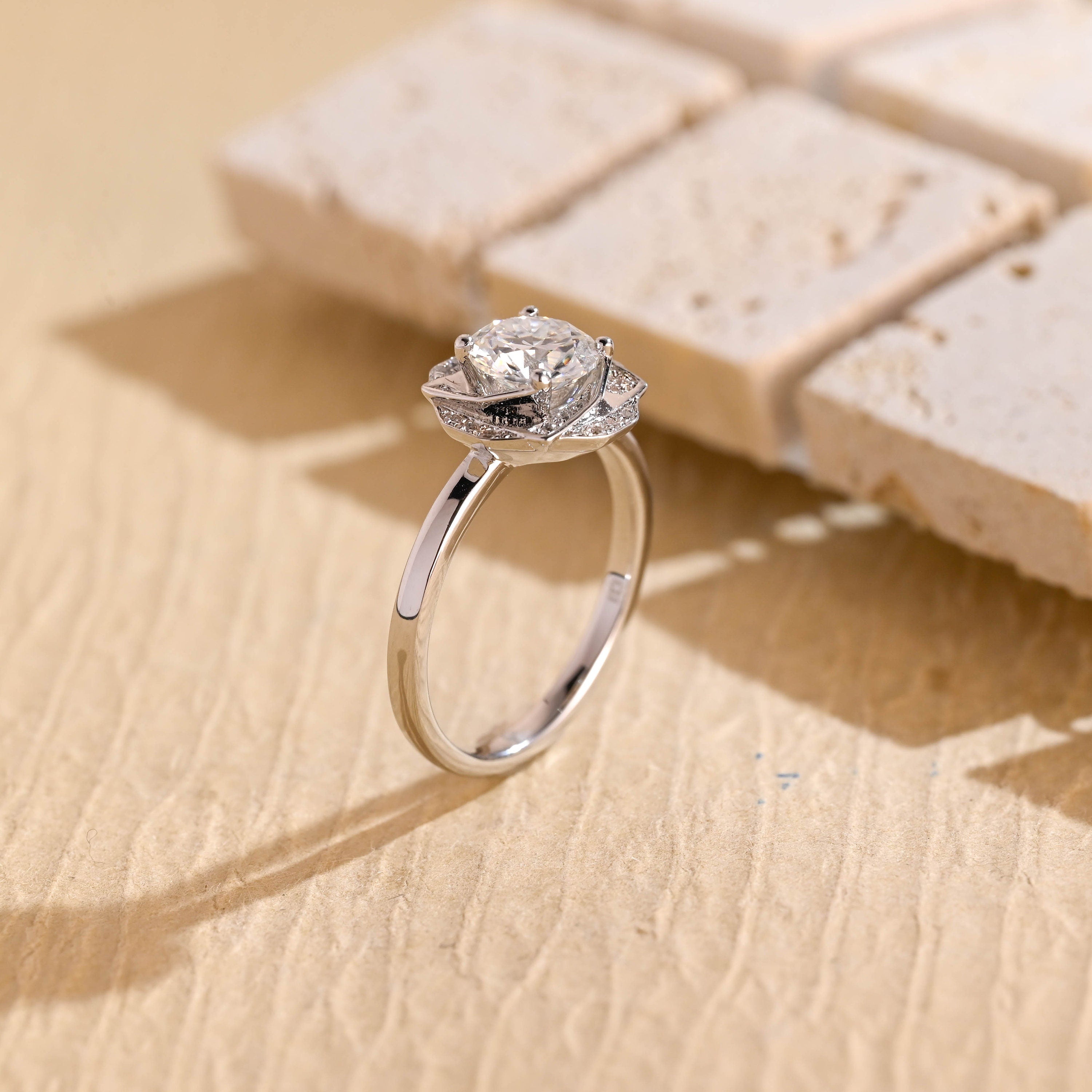 Diamond Cluster Style Ring