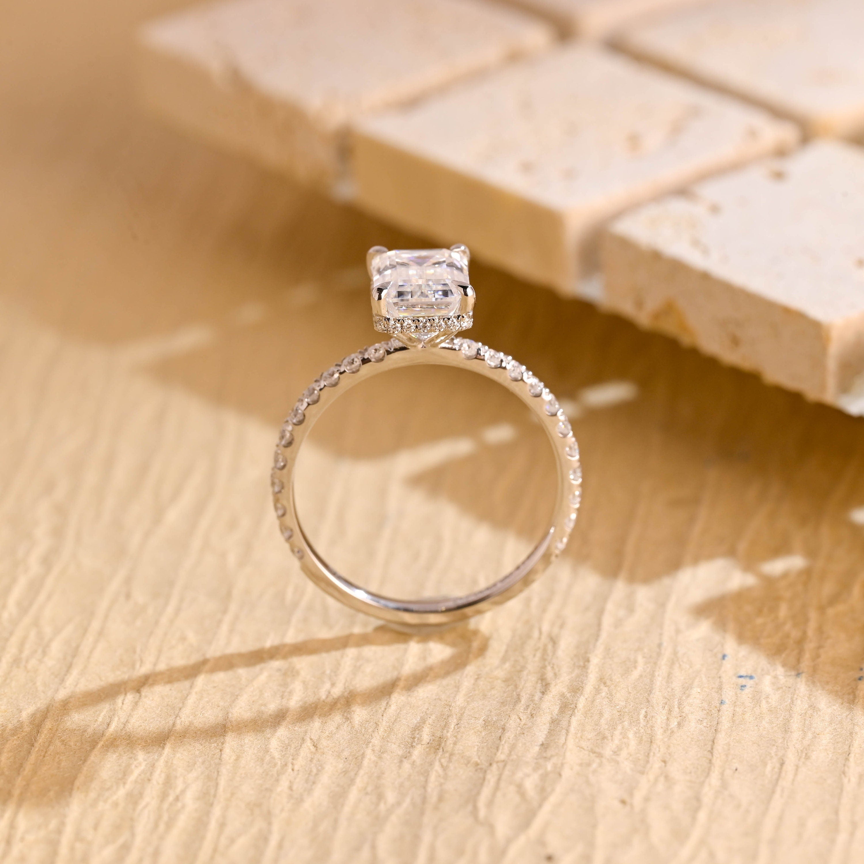 Emerald Cut Engagement Ring