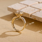 Round Brilliant Wedding Ring