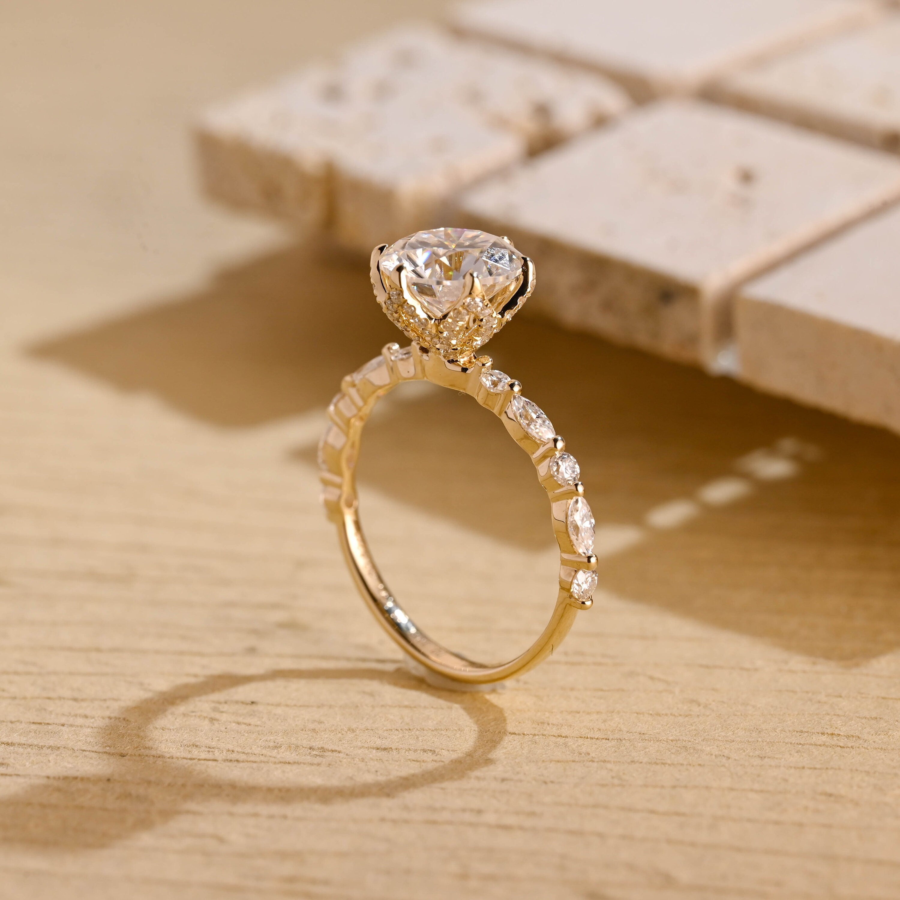Classic Round Engagement Ring