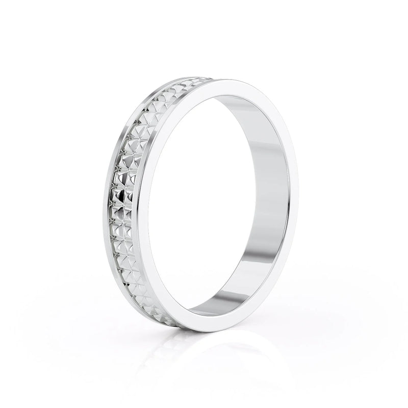 Textured Wedding Ring for Men