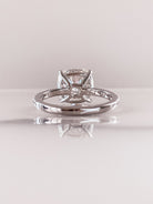 Moissanite wedding jewelry for small wedding