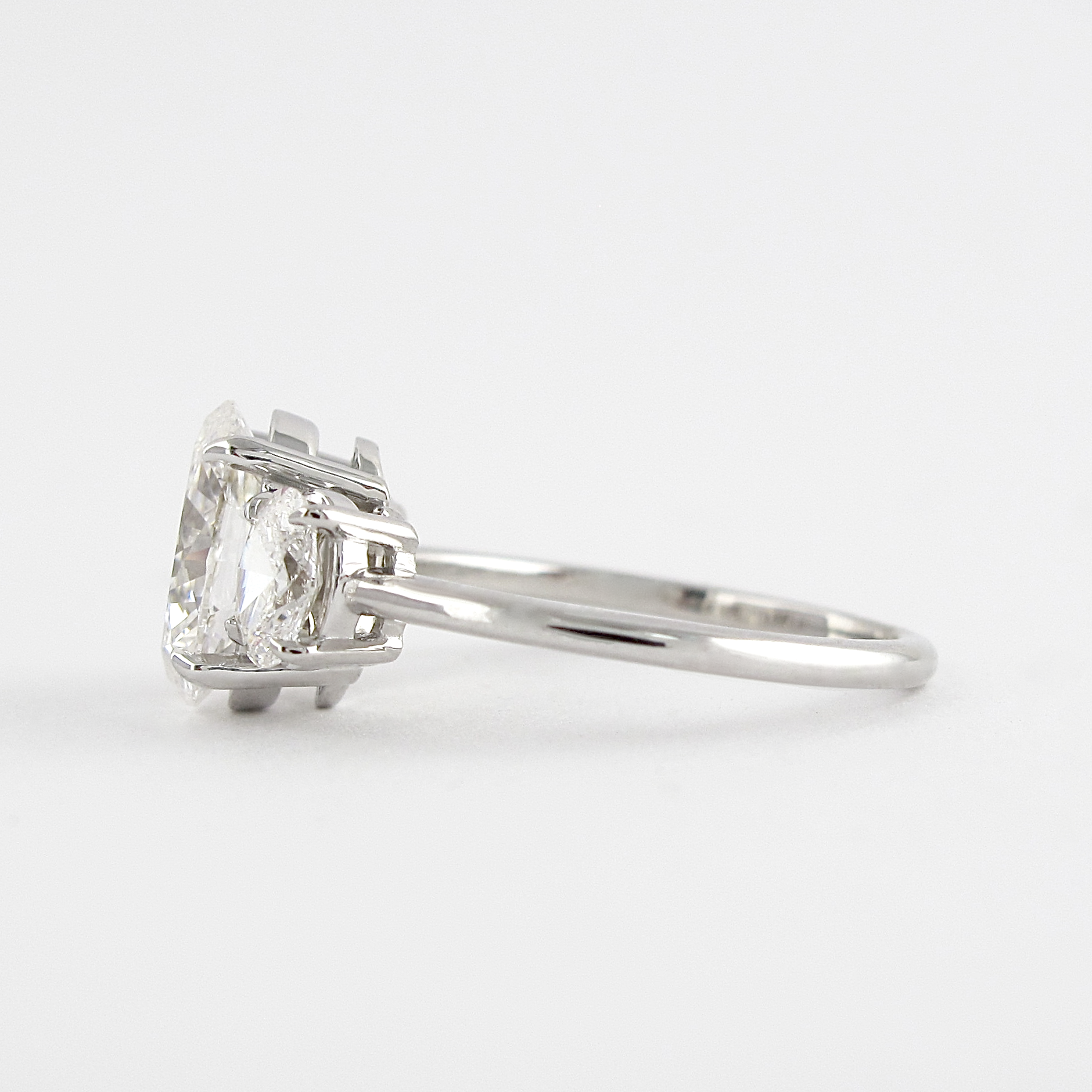Three Stone Engagement Ring