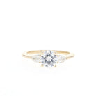Round Moissanite Solitaire Ring