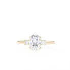 Vintage Oval Moissanite Ring