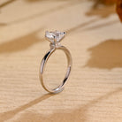 Luxury Moissanite Engagement Ring