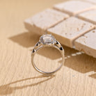 Unique Moissanite Bridal Ring