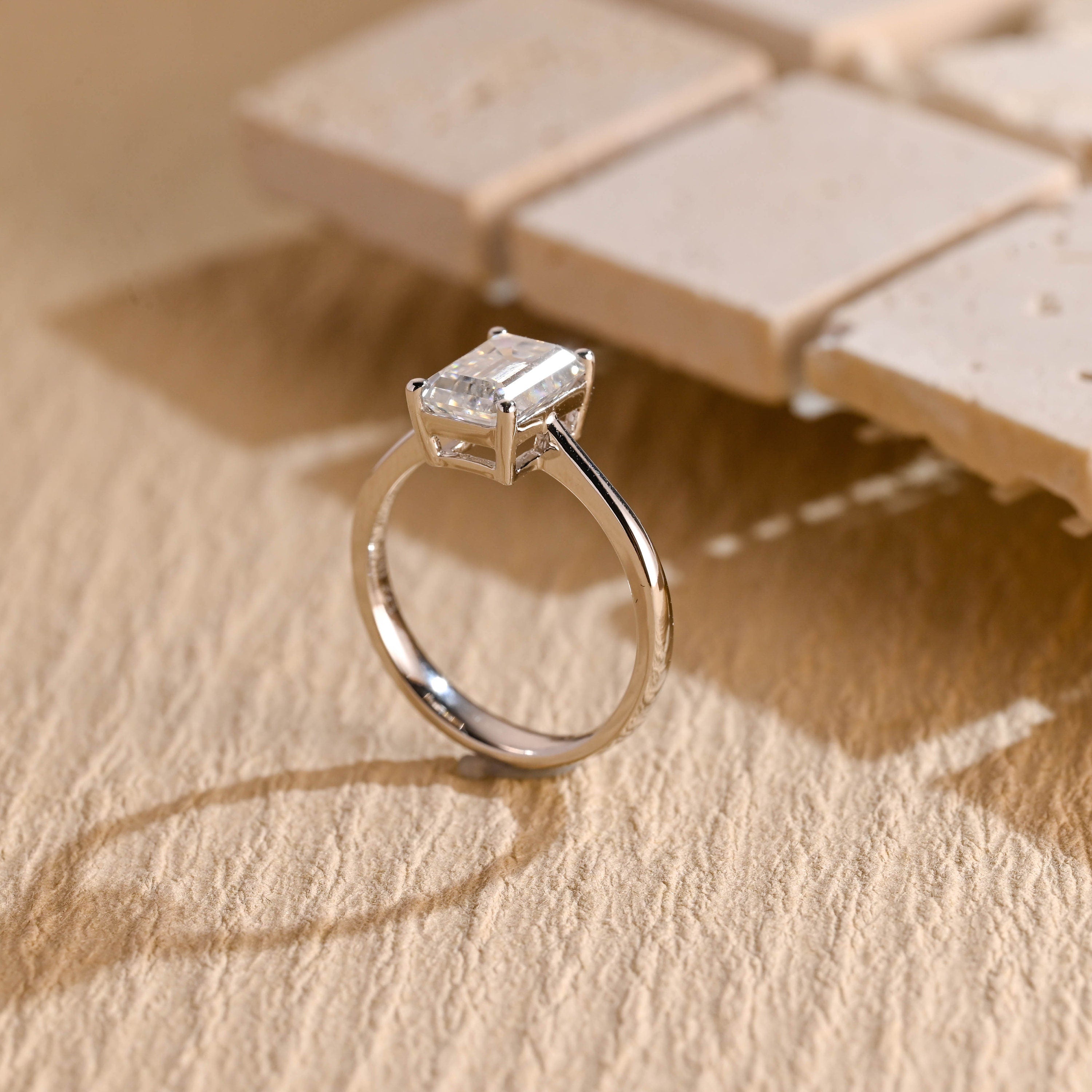 Bridal Moissanite Ring