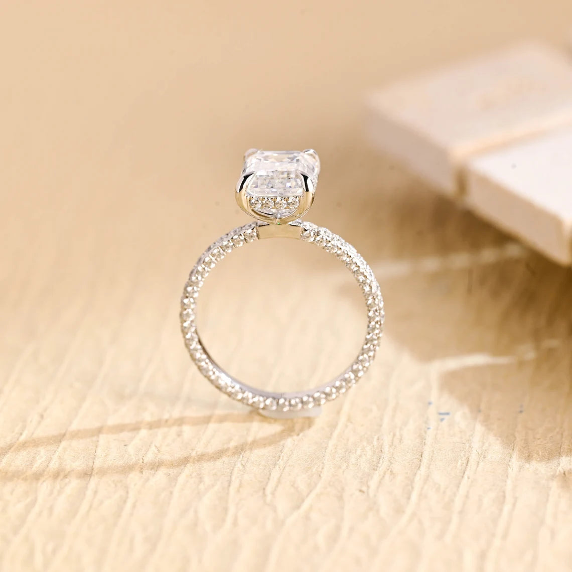 Moissanite Diamond Ring