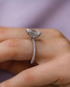 Hidden Halo Bridal Ring