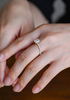Affordable Moissanite Ring