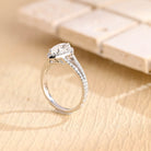 Luxury Moissanite Engagement Ring