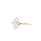 Solitaire Moissanite Ring