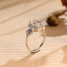 Cluster Setting Engagement Ring