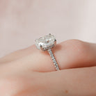 Diamond Accent Moissanite Ring