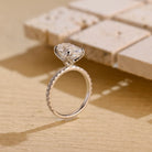 Moissanite Diamond Ring