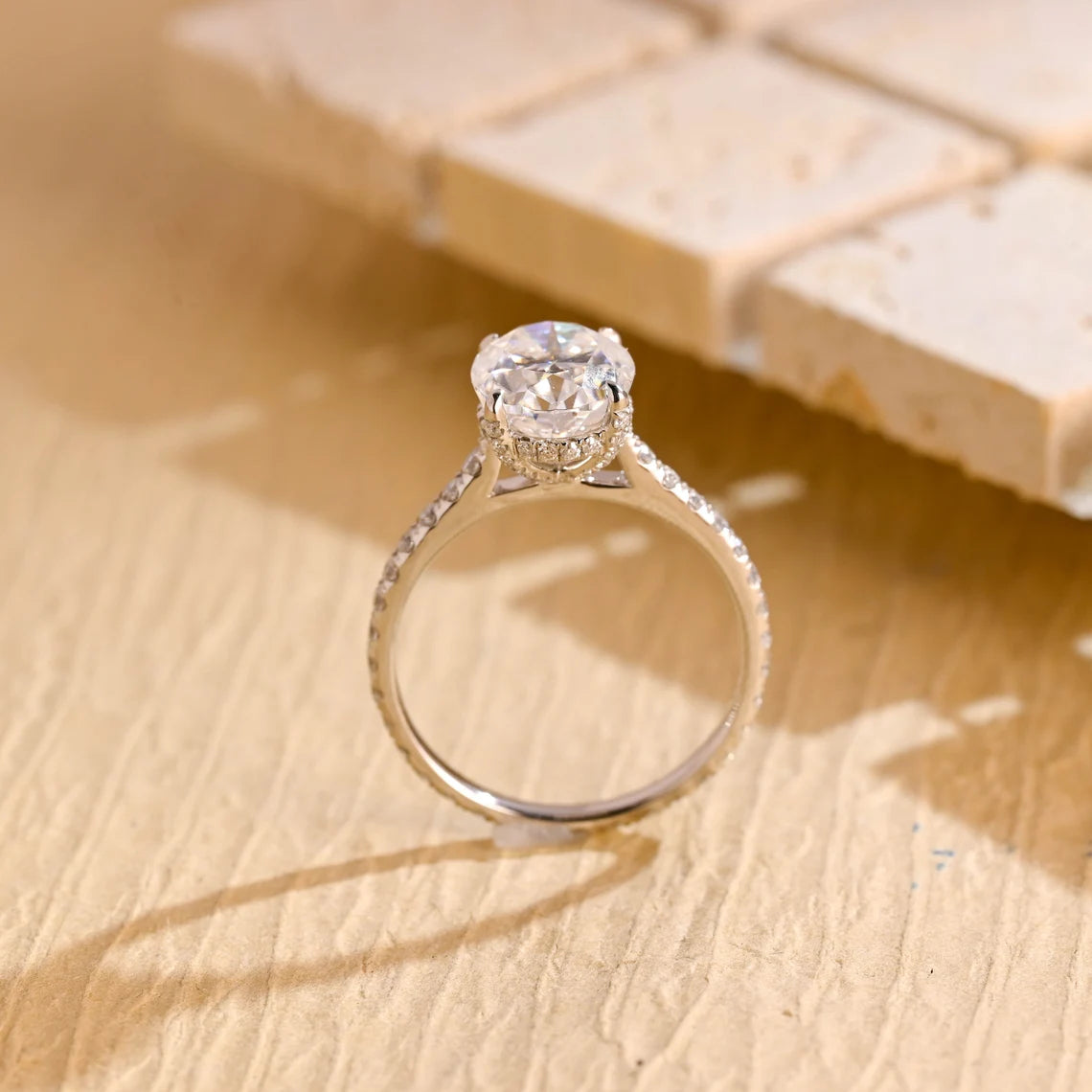 Oval Cut Engagement Ring