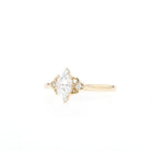 Oval Solitaire Vintage Moissanite Engagement Ring
