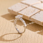 Affordable Moissanite Engagement Ring