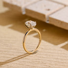 Luxury Pear Moissanite Ring