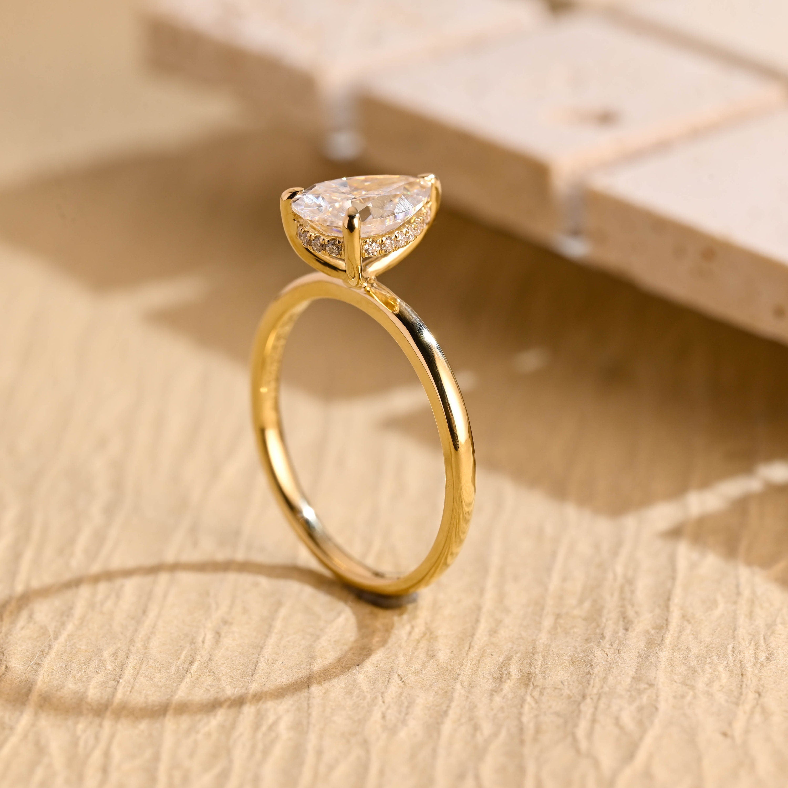 Bridal Moissanite Engagement Ring