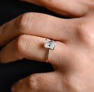Luxury Radiant Engagement Ring