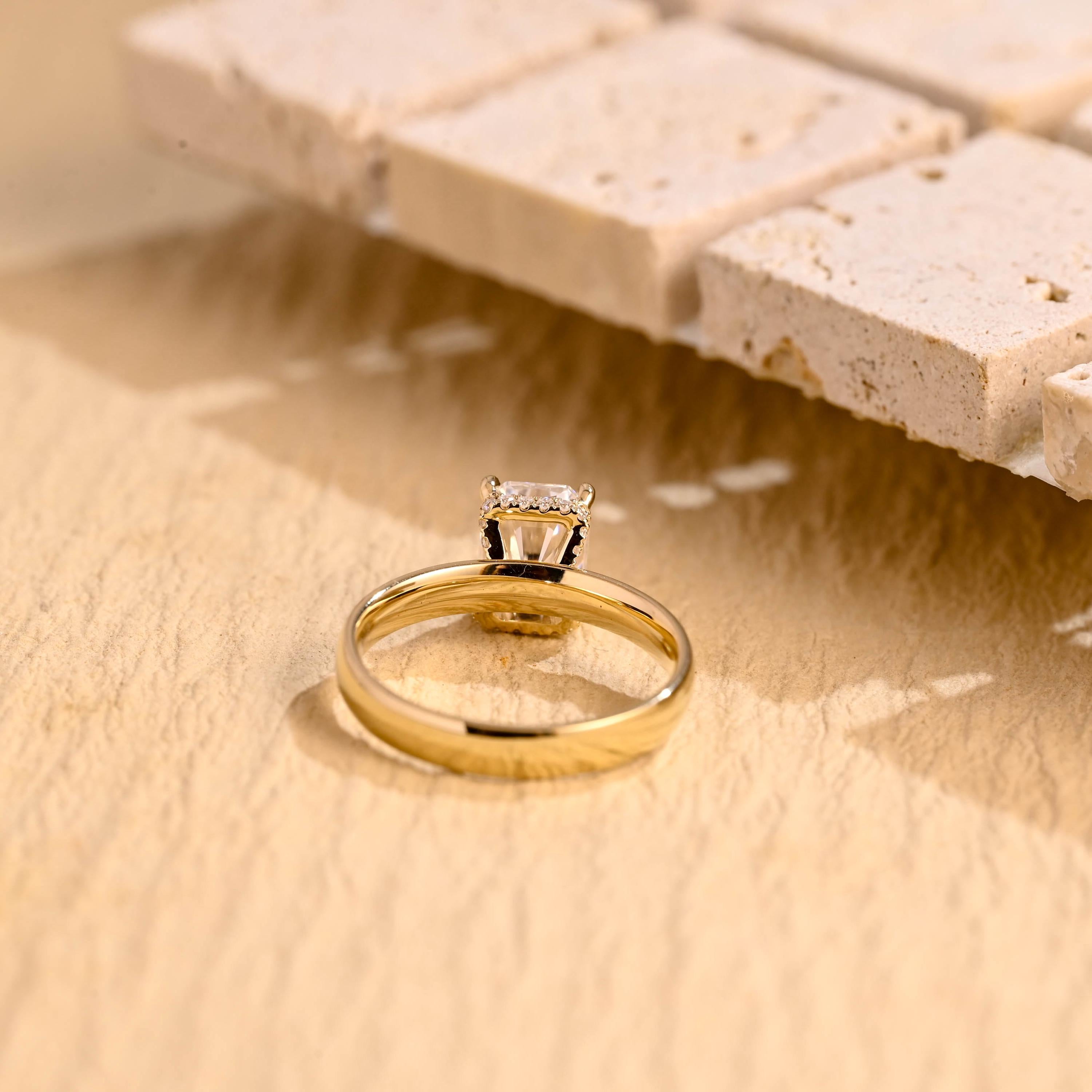 Handmade Radiant Ring