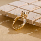 Premium Round Cut Engagement Ring