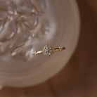 Round Center Stone Ring