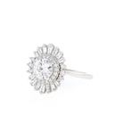 Affordable Moissanite Engagement Ring