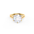 Luxury Moissanite Engagement Ring