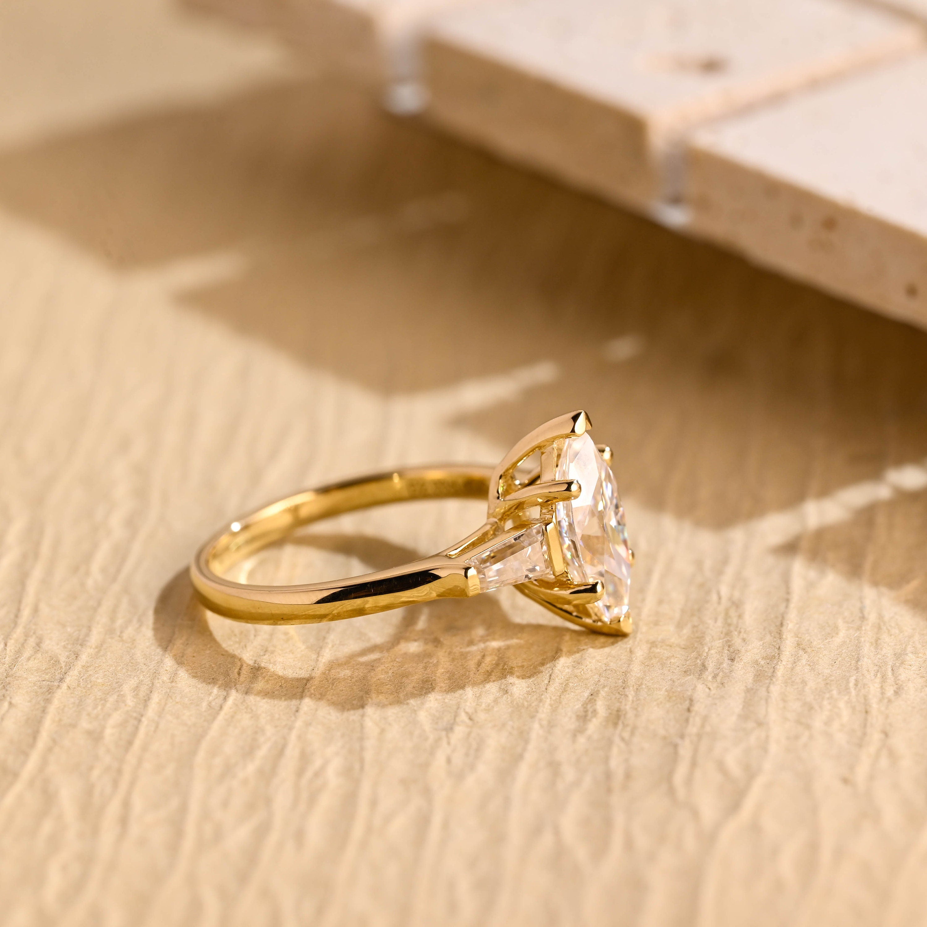 Diamond Three Stone Engagement Ring