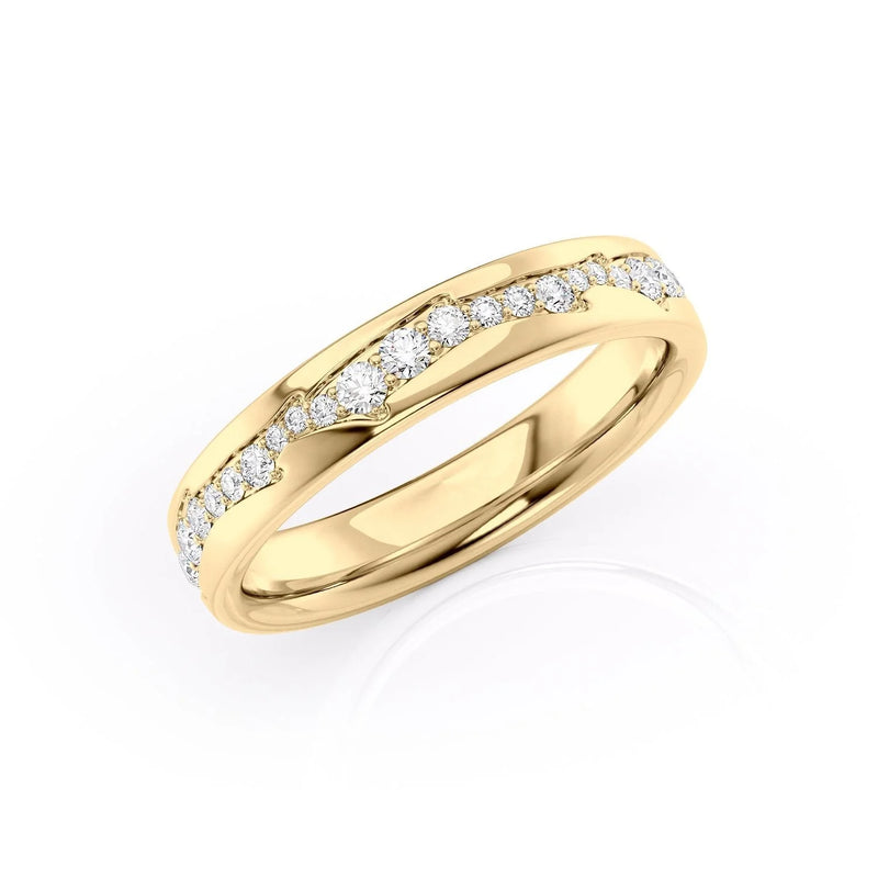 Twig Inspired Wedding Ring