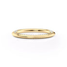 Two Side Pave Wedding Band
