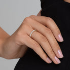 U Prong Lab Grown Wedding Band