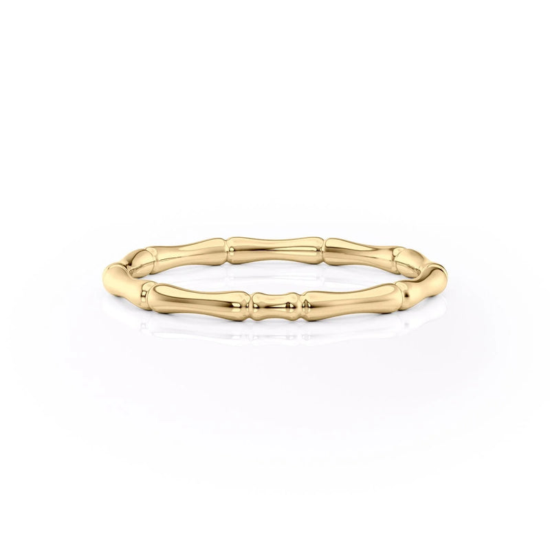 Unique Design Solitaire Lab Grown Wedding Band
stacking wedding band 