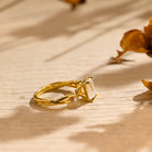 Moissanite Engagement Ring