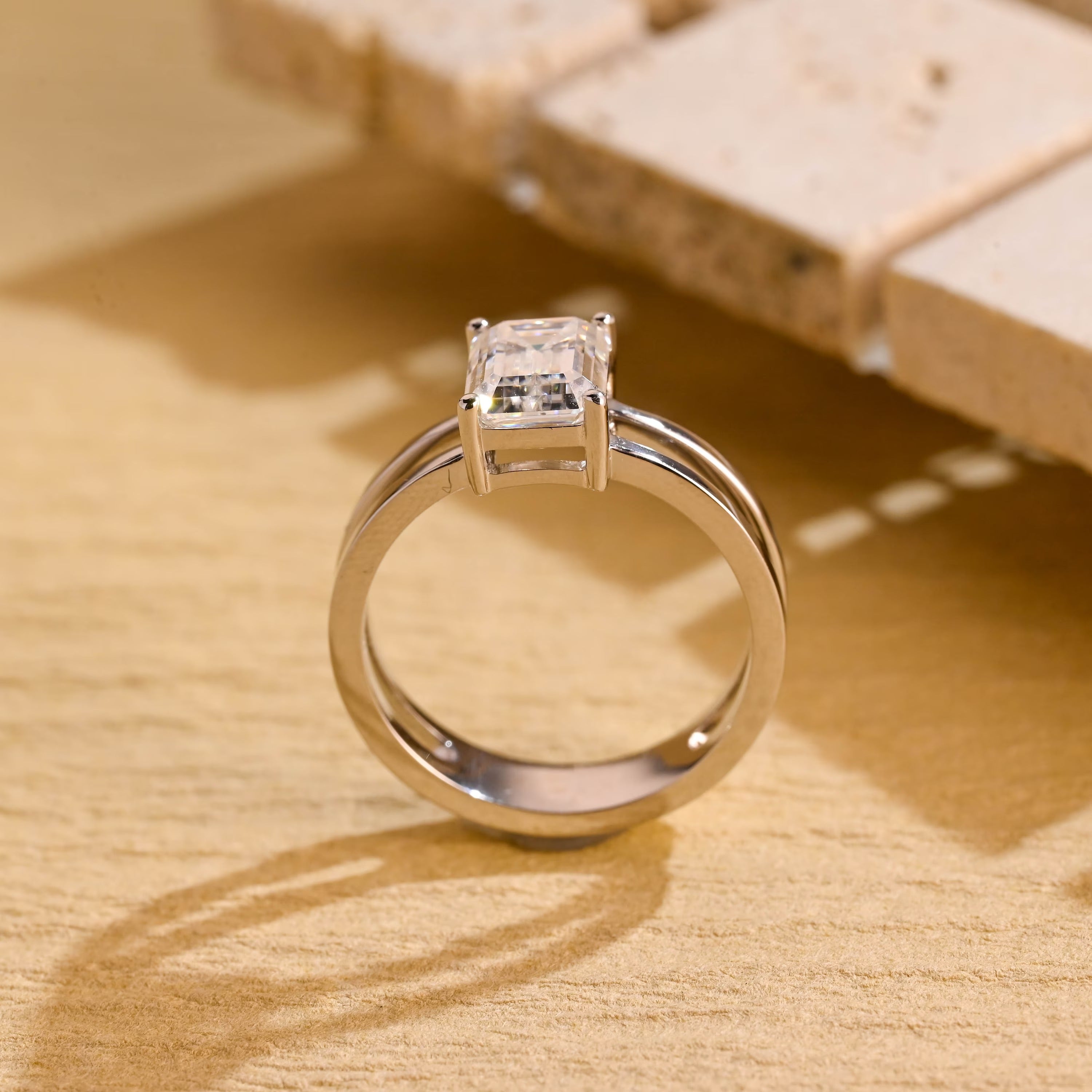 Luxury Moissanite Ring