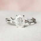 Unique Oval Engagement Ring