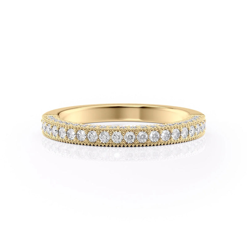 Vintage Diamond Eternity Wedding Band