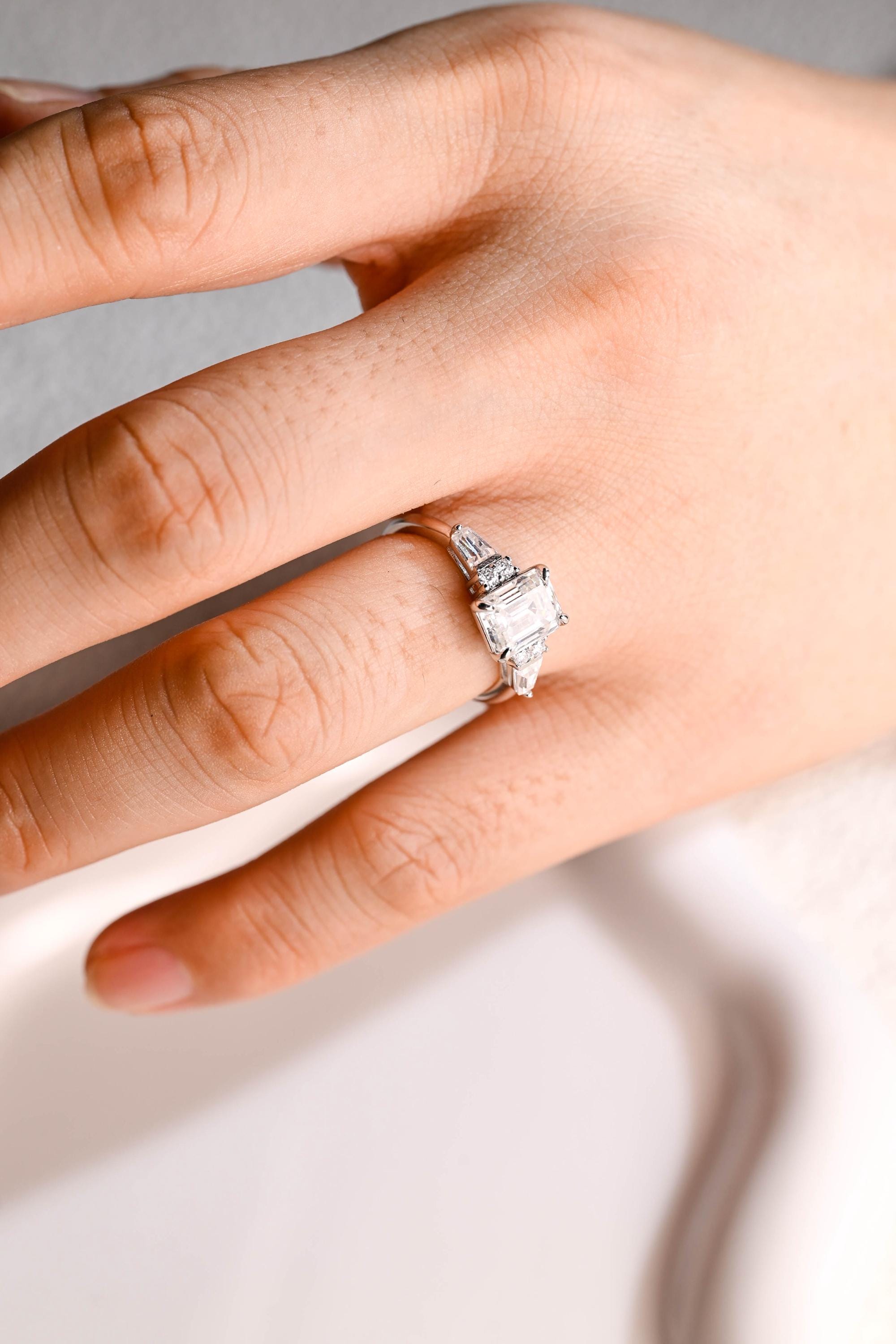 Affordable Moissanite Ring