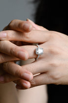 Diamond Accent Moissanite Ring
