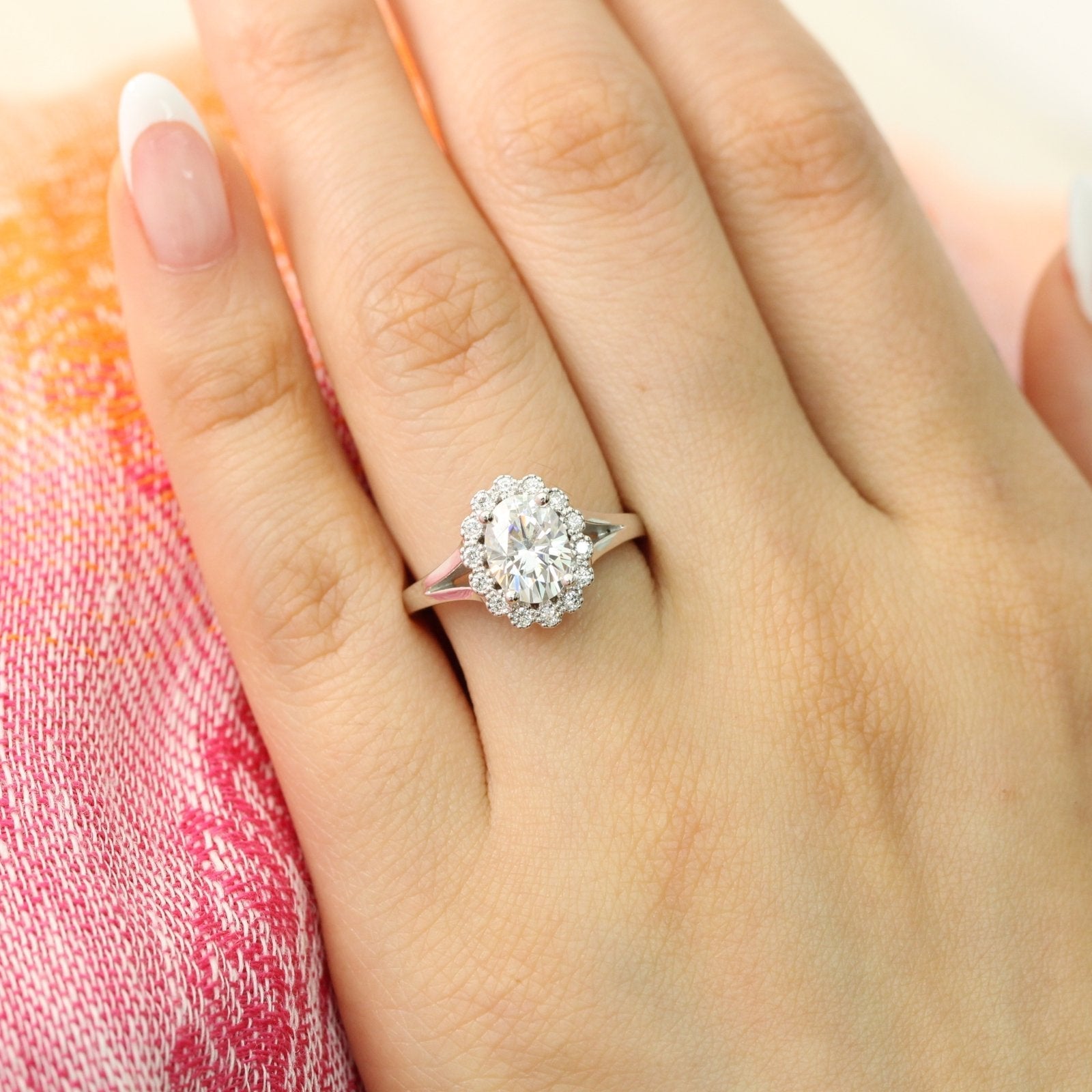 Antique Style Engagement Ring