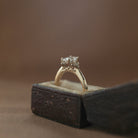 Vintage Oval Proposal Ring
