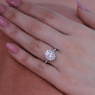 Moissanite Diamond Ring