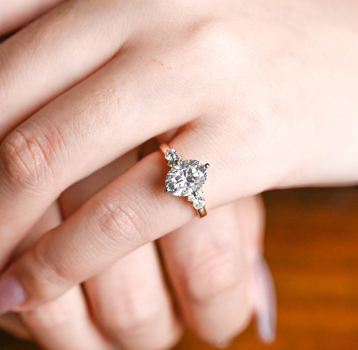 Luxury Moissanite Ring