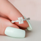 Moissanite Engagement Ring USA