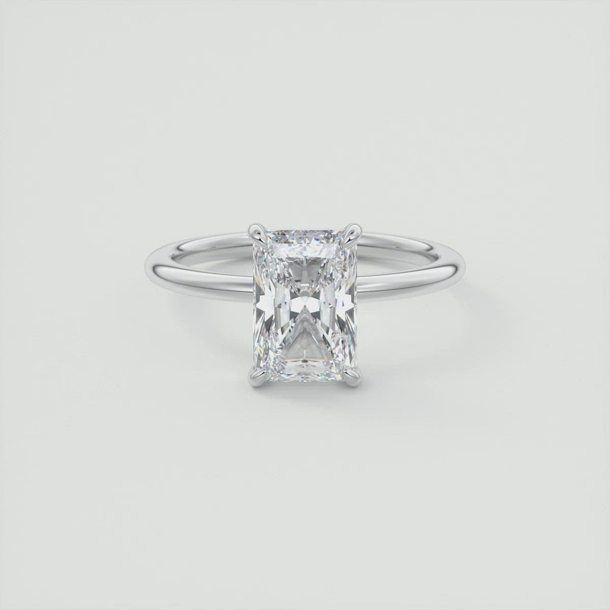 Moissanite wedding jewelry for flower girl